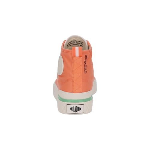 Image of Palladium Unisex Palla Ace Mid Organic Canvas Lace Up Sneaker