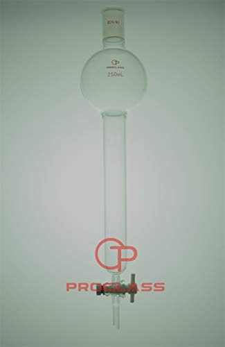 Proglass Chromatography Column 30mm=OD 250mL Flask 24/40 Joint (Body Length 450mm)