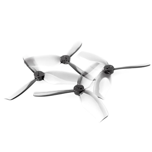 Pqahffowr 4PCS T90mmX3 - Hélice de 3 aspas (3,5 pulgadas, 90 mm, Hélice PC para ProTek35 Drone RC FPV Quadcopter Accesorios de Drone