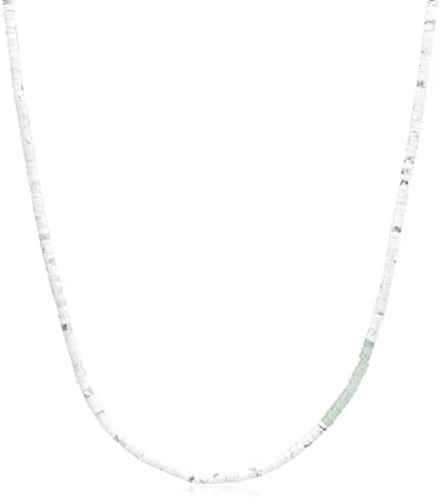 COAI Mens Heishi Stone Beaded Necklace