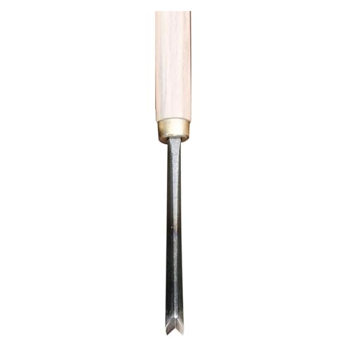 ZZaomx 1個 0.1-0.8cm V型露出三角ノミ 木工用ノミ 手彫り木彫りナイフ 彫刻用ブランクツール