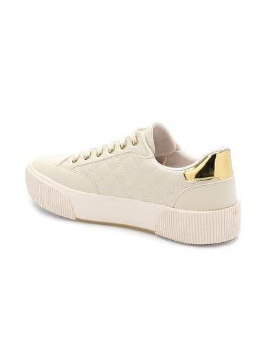 Image of U.S. Polo ASSN. Elsa 2.0 Off White Sneakers Shoes with Quilting Detail