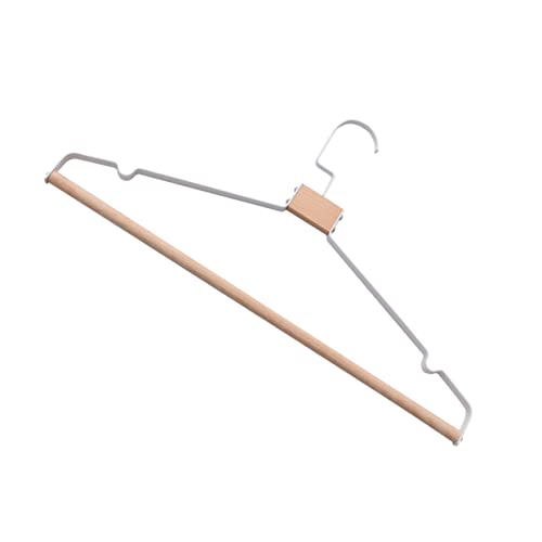 Perchas Madera Blanca Pinza Marca Ciieeo