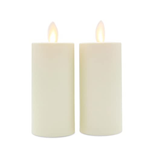 Gerson 993253 Luminara LED-Votivkerzen, 2-er Set, Höhe 10,2 cm Cover