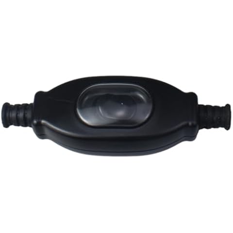 Waterproof/Dustproof Rocker Switch OZXNO Inline ON/Off Rocker Switch for Various Lighting Apparatus Cover