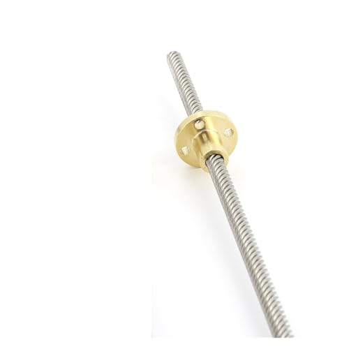 Tige filetée T6 inox anti-jeu pour guidage linéaire fluide de 200 mm