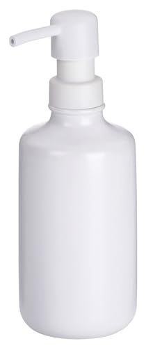 kela Seifenspender - Weiß - H 20 cm - Keramik - Kunststoff - 300 ml