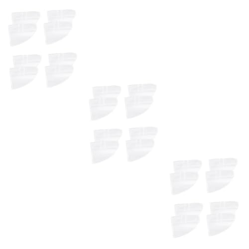 Housoutil 3sets Glasses Wings Protective Glasses Shelter Safety Side Shields Eyewear Protector Tpu Material Compact Lightweight 4pairs*3