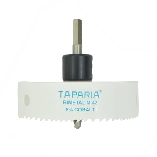 Image of Taparia Bimetal Mini Hole Saw HSM 76 - Precision Cutting Tool, High -Speed Steel Teeth for Wood, Metal & Plastic