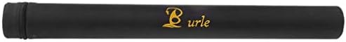 Fly Fishing Rod Tube 65cm Black Fly Rod Hard Case with Carry Strap