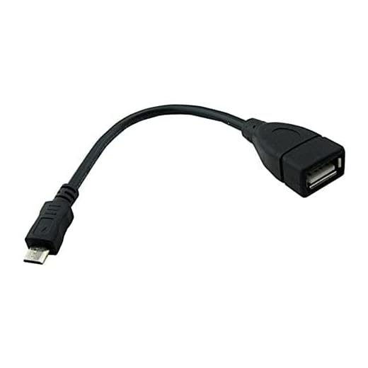 Keple | Micro USB OTG-Kabel (A auf B) Adapter Kompatibel Mit Samsung Galaxy S6/S7/S7 Edge/Note 3/4/Tab A 10.1, HTC One M8/M9, LG G6, Sony Xperia Z3/Z5/XZ Premium unterwegs Datenkabel Ladegerät