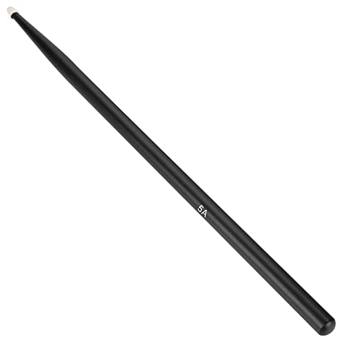 1 par de baquetas 5A para batería, accesorios musicales clásicos asequibles de madera de arce para percusión (Negro) miniatura 7
