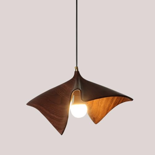 Luminaire suspendu Wabi-sabi en résine au design minimaliste