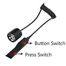 650 Yard Green LED Hunting Light with Pressure Switch, Scope & Rail Mount - image 6