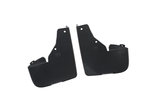 Image of GM Accessories 19202437 Rear Molded Splash Guards in Black with Buick Logo