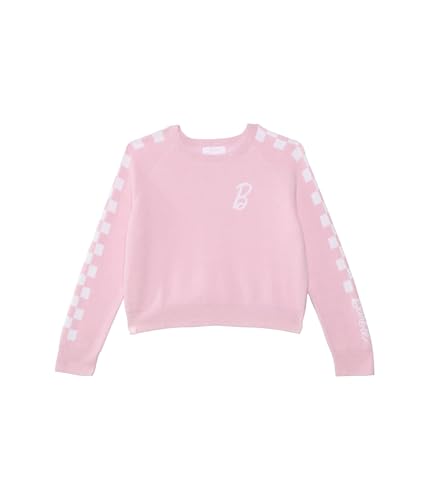Barefoot Dreams Kids' CozyChic Ultra Lite Youth Barbie Checkered Pullover