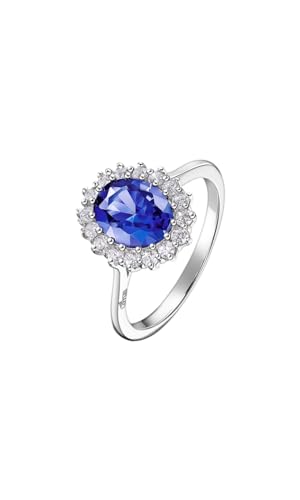 LOTUS SILVER Anillo Plata Mujer Plata de Ley 925 - Diseño Ergonómico y Ajuste Perfecto LP3459-3/112 - Ideal para Compromiso - Pedida - Alianza - Promesa - Con Circonita - Anillos Mujer