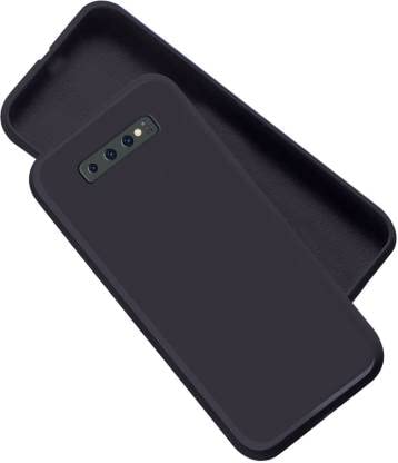 Image of A rtistque Liquid TPU Silicone Matte Shockproof Flexible with Camera Protection Soft Back Cover Case for Samsung Galaxy Note 8 - Black