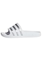 adidas Unisex Kinder Adilette Aqua Slides Kids, Cloud White / Silver Met / Cloud White, 38 EU