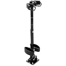 ECOTRIC UTV Gun Rack,Universal UTV Gun Holder Mount Compatible with Polaris Ranger RZR General Can-Am Defender Pioneer Maverick Kawasaki Mule Golf Cart Truck