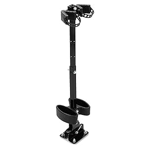 ECOTRIC UTV Gun Rack,Universal UTV Gun Holder Mount Compatible with Polaris Ranger RZR General Can-Am Defender Pioneer Maverick Kawasaki Mule Golf Cart Truck