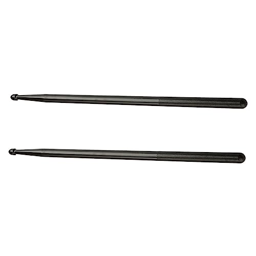 1 par de baquetas para batería con punta de nailon y mango antideslizante, para instrumentos de percusión, duraderas y de rendimiento profesional miniatura 7