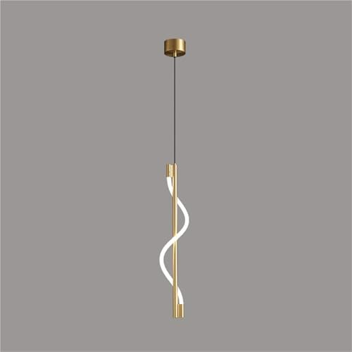 Lustre dimmable NBYGSC suspension cuir or intensité lumineuse variable