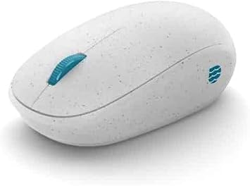 Microsoft Modern Ocean Plastic Bluetooth Mouse, White, I38-00016