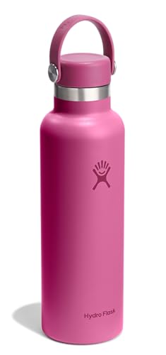 Image of Hydro Flask Water Bottle - Insulated Stainless Steel - Non Spill, Leakproof in 21 Oz Reef Pink