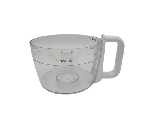 Taza de recipiente original para amasadora Prospero Kenwood KM244, KM260, KM261, KM262, KM263, KM264, KM265, KM266 (taza del accesorio para procesador de alimentos AT264)