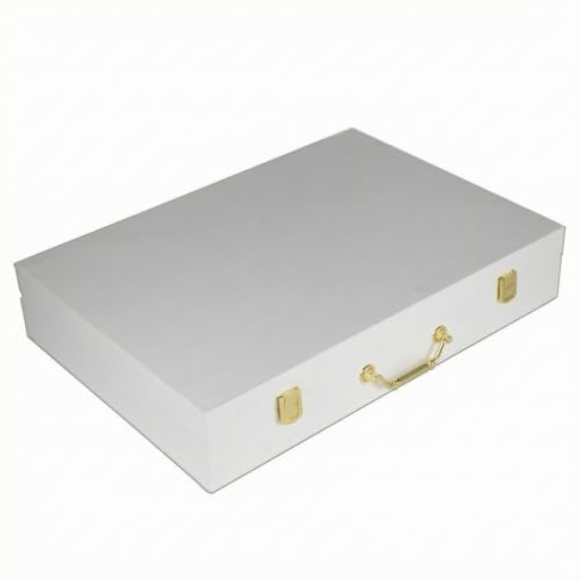 Leather Presentation Case, White