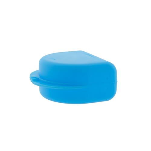 Dr. Bauer's Caja para aparatos ortopédicos, con orificios de ventilación, azul claro, 4,10 cm