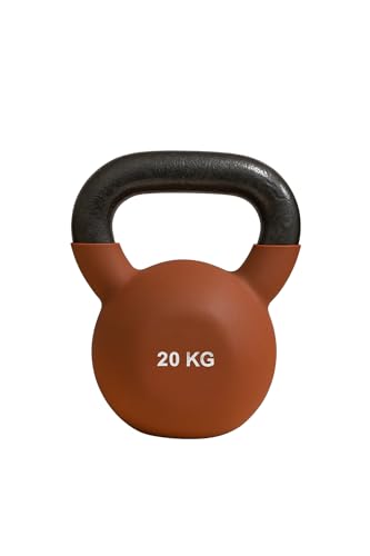 Neoprene Kettlebell 6–24KG – Cast Iron Color-Coded Weights for St...