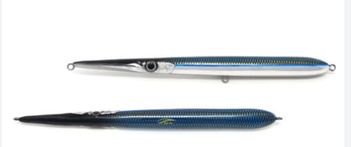 Artificiale Jack Fin Stylo 150, colorsaury custom by Marlin Blue di Montanari Marco a Porto Corsini