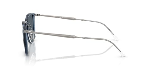 Ray-Ban Unisex Sunglasses Black Frame, Dark Grey Lenses, 53MM2