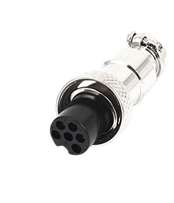 FlyRobo M12/GX12 6 Pin Female Aviation Plug Connector-image-21