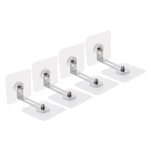 Housoutil Secure Furniture to Wall No Drill Furniture Anchors Adhesive Wall Anchors