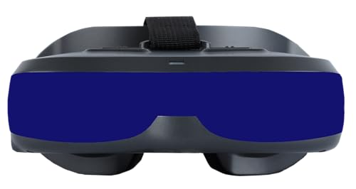 VISIONhmd Personal 3D Movie Cinema. Type-C Input.Easy Connect to Apple Phone15,Plug and Play, no Need APP.Built in Battery,Not VR HMD.Video Glasses-Video Goggles (Bigeyes H3 Pro USB-C)