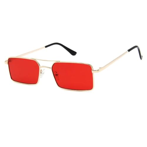 Lunettes de soleil rectangulaires vintage pour vos sorties d'été en terrasse