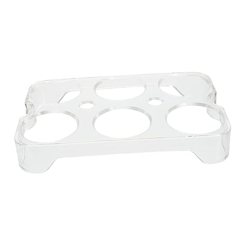 LIFKICH Fridge Egg Door Tray for Refrigerator 6 Egg Holder Storage Container Rack Pp Large Capacity Easy to Move for Kitchen Countertop Restaurant