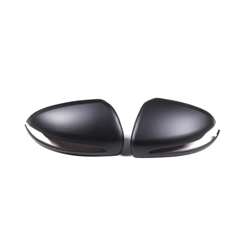 Carcasa espejo retrovisor coche Para Benz Para C W205 Para E W213 Para GLC-Class Para X253 S Class W222 Embellecedor Retrovisor ABS 2 Piezas Cubierta Espejo Tapas(Matt black For LHD)