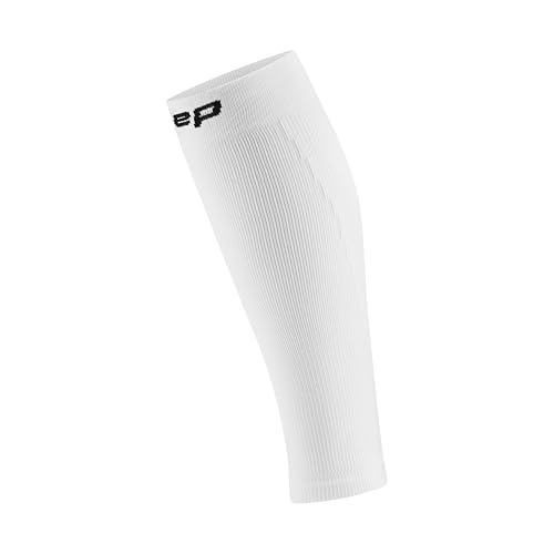 CEP KOMPRESSIONSSTULPEN FÜR HERREN CORE 5.0 – Waden Kompression für optimale Blutzirkulation & schnelle Regeneration – Effektive Wadenkompression beim Laufen & Sport – Weiß