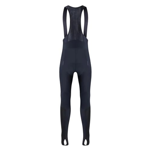 Cuissard à Bretelles De Cyclisme Bavoir de cyclisme for hommes, collants longs, rembourrage d'interface, polaire thermique d'hiver, pantalon de vélo de...