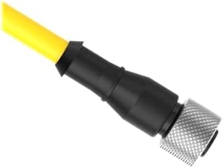 QDEG-12100E, Cordset, Str M12 F 12p to Cut end, 30m, PVC YEL