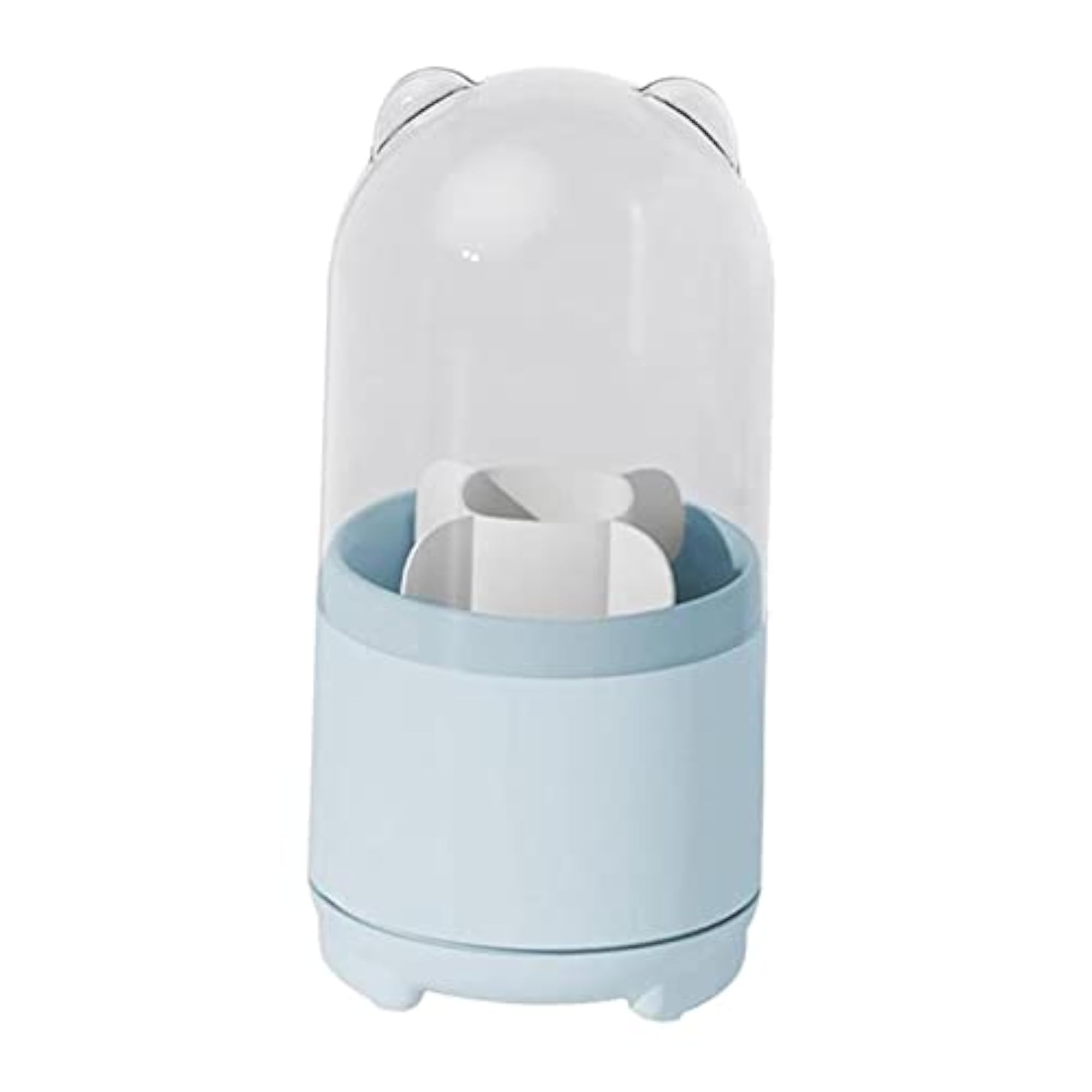 Cute Makeup Brush Storage Box with 5 Grids