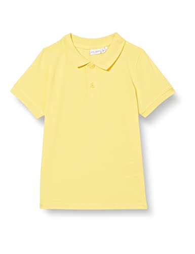 NAME IT NKMVILUKAS SS Polo Camisa, Goldfinch, 116 para Niños