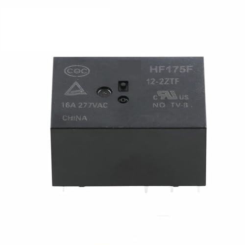 Relé HF175F-12-2ZTF con conmutación eficiente de 16A para evitar sobrecargas térmicas 5