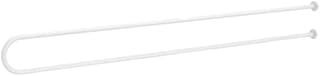 Gold 220cm Wall Hanging Metal Curtain Rod - Straight Rod U-Shaped for Beauty Salon, Hospitals, Studios, Shared Office