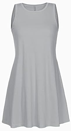 Summer Dresses for Women 2024 Casual Sleeveless Crewneck A-Line Mini Dress Loose Vacation Beach Sundress with Pockets Summer Dresses for Women 2024 Casual Sleeveless Crewneck A-Line Mini Dress Loose Vacation Beach Sundress with Pockets