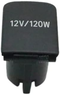 [Renewal Part] Car Inner Cigarette Lighter Panel Base Cover Power Socket Cap Lid for Toyota Prado LC150 2010-2017 [Replacement](Front)